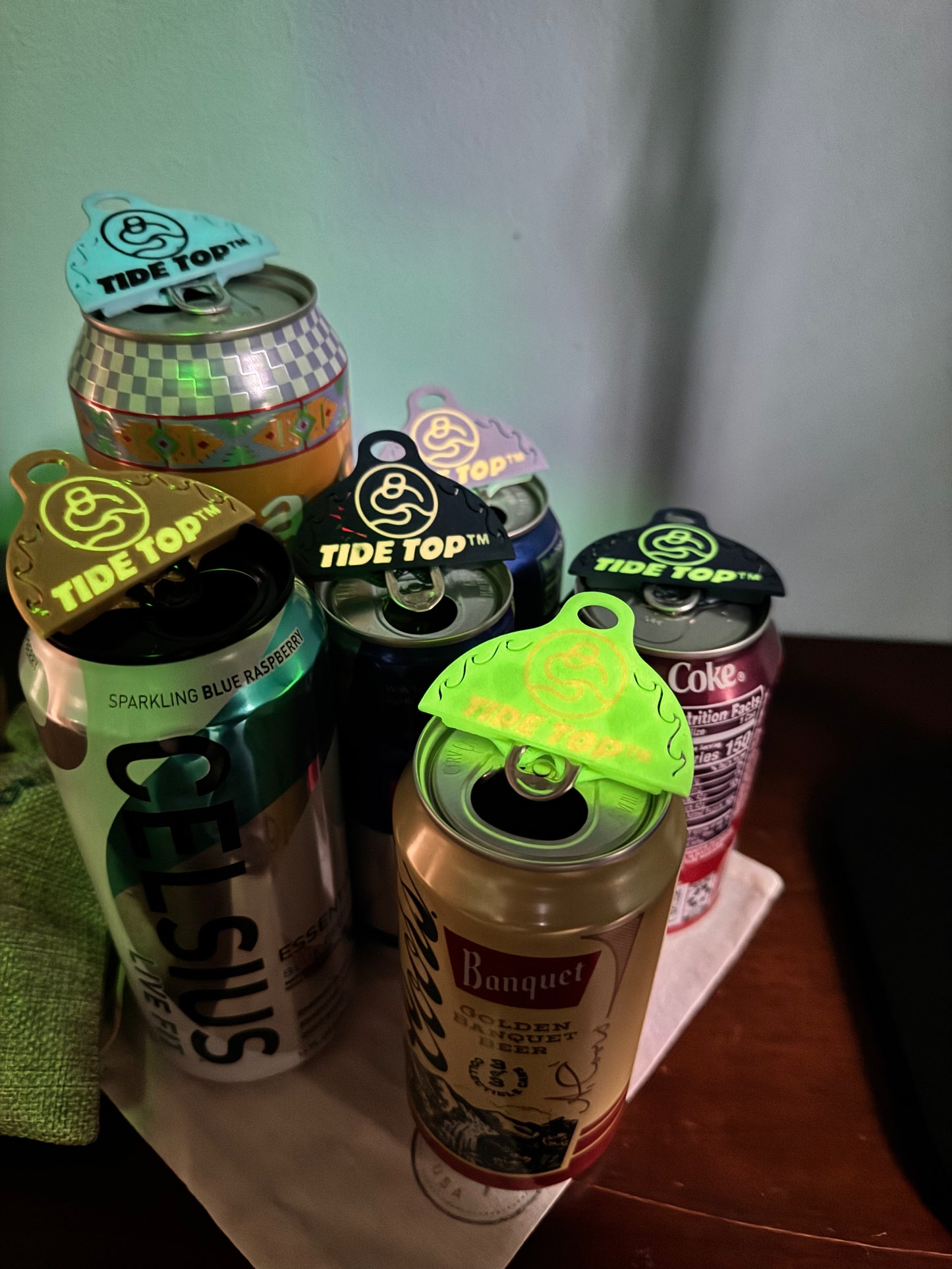 Glow in the dark pack